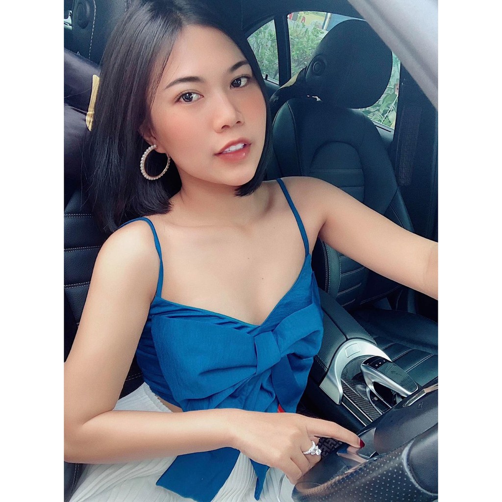 áo yếm hai dây nơ to sexy