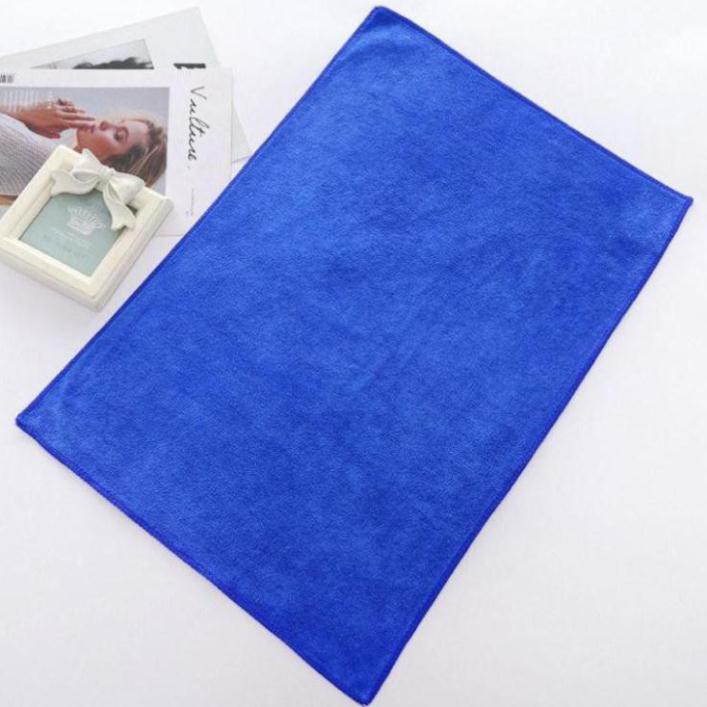 Khăn Lau Xe Hơi Cao Cấp - Khăn Lau Oto Siêu Thấm Hút, Sạch Mọi Vết Bẩn Trên Xế Yêu