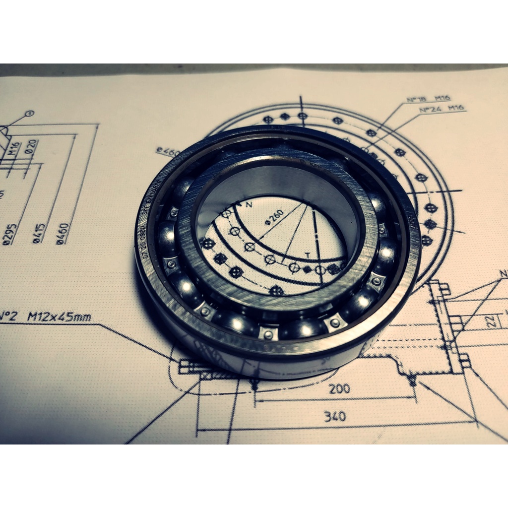Bạc đạn SKF Explorer chính hãng dành cho bụng máy Yamaha Exciter, Mx King