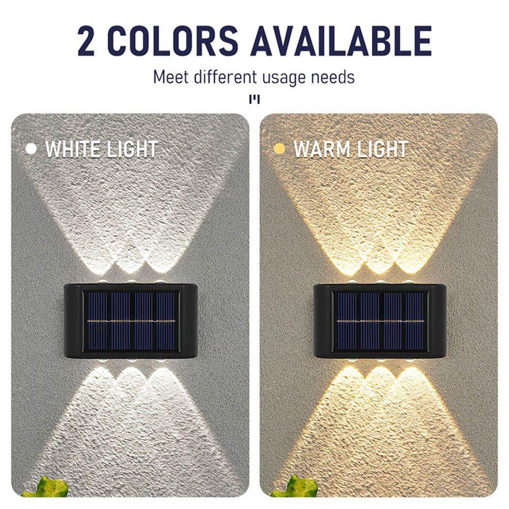 CONOPERY Bộ 4 Đèn LED Năng Lượng Mặt Trời Trang Trí Sân Vườn