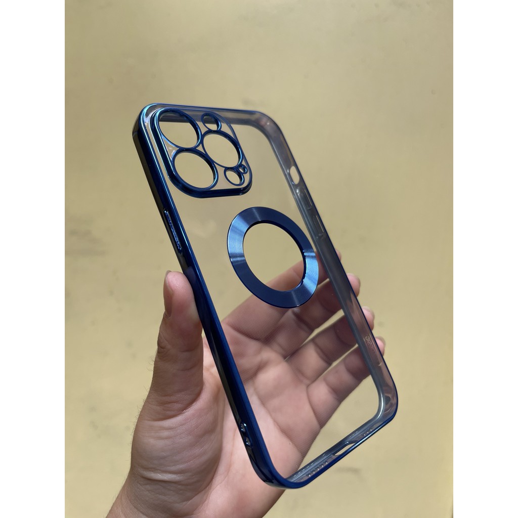 Ốp lưng KST Desing viền màu bảo vệ Camera iPhone 11 12 13 PRO / MAX hỗ trợ sạc không dây hỗ trợ sạc không dây