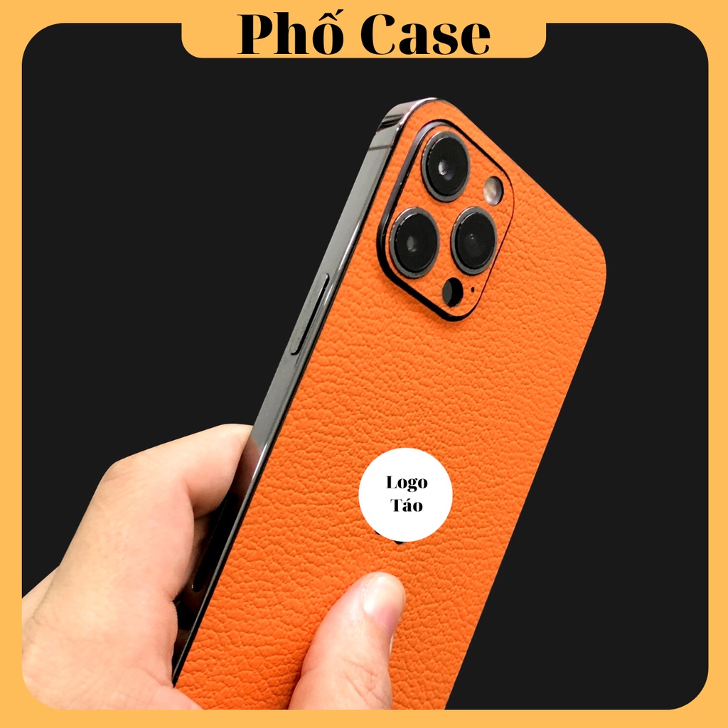 Miếng dán lưng da thật Iphone 14promax 13promax 12promax 11promax 13pro 12pro 11pro 13 12 11 Xsmax Xs X