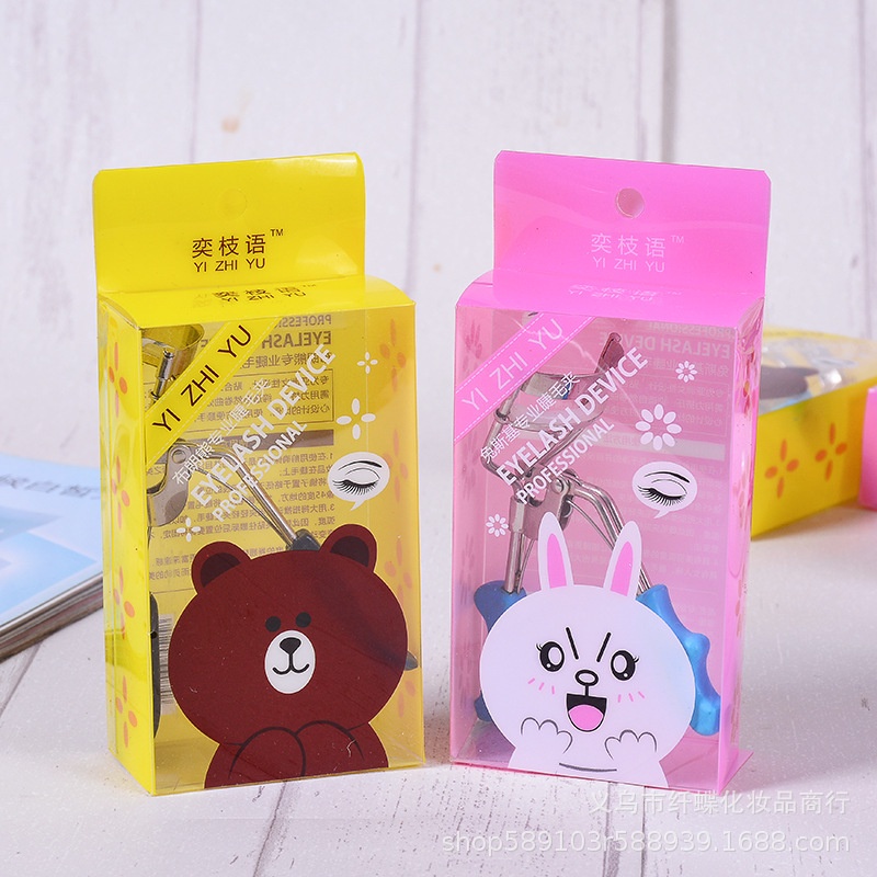 Kẹp Bấm Mi Cong Cao Cấp Hàn Quốc Hình Gấu Thỏ Vịt HGVN