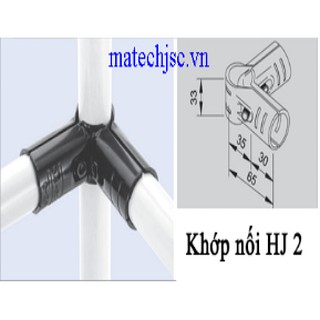 Khớp Nối Kim Loại HJ 2 Dùng Cho Ống Abs Phi 27 (đã gồm bulong, ecu)