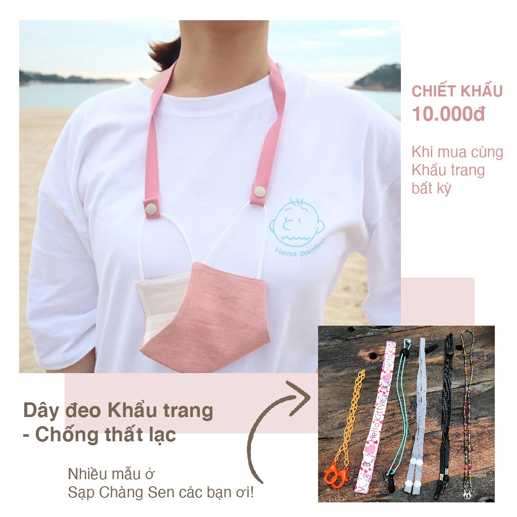 Dây đeo khẩu trang chống thất lạc - mẫu ngẫu nhiên