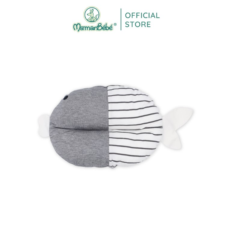 Gối sơ sinh nhân đôi vỏ gối La Pomme Baby Fish