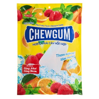 Thanh Hoá - Kẹo mềm Chewgum Bibica hương trái cây gói 270g