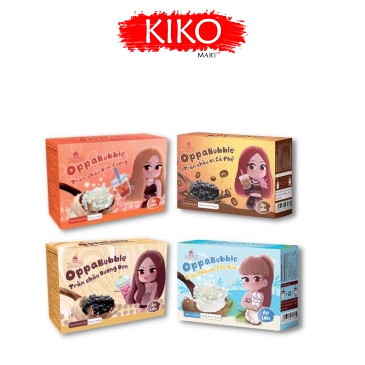Trân Châu Trà Sữa Oppa Bubble Ăn Liền Hộp/Túi 400g tiện lợi