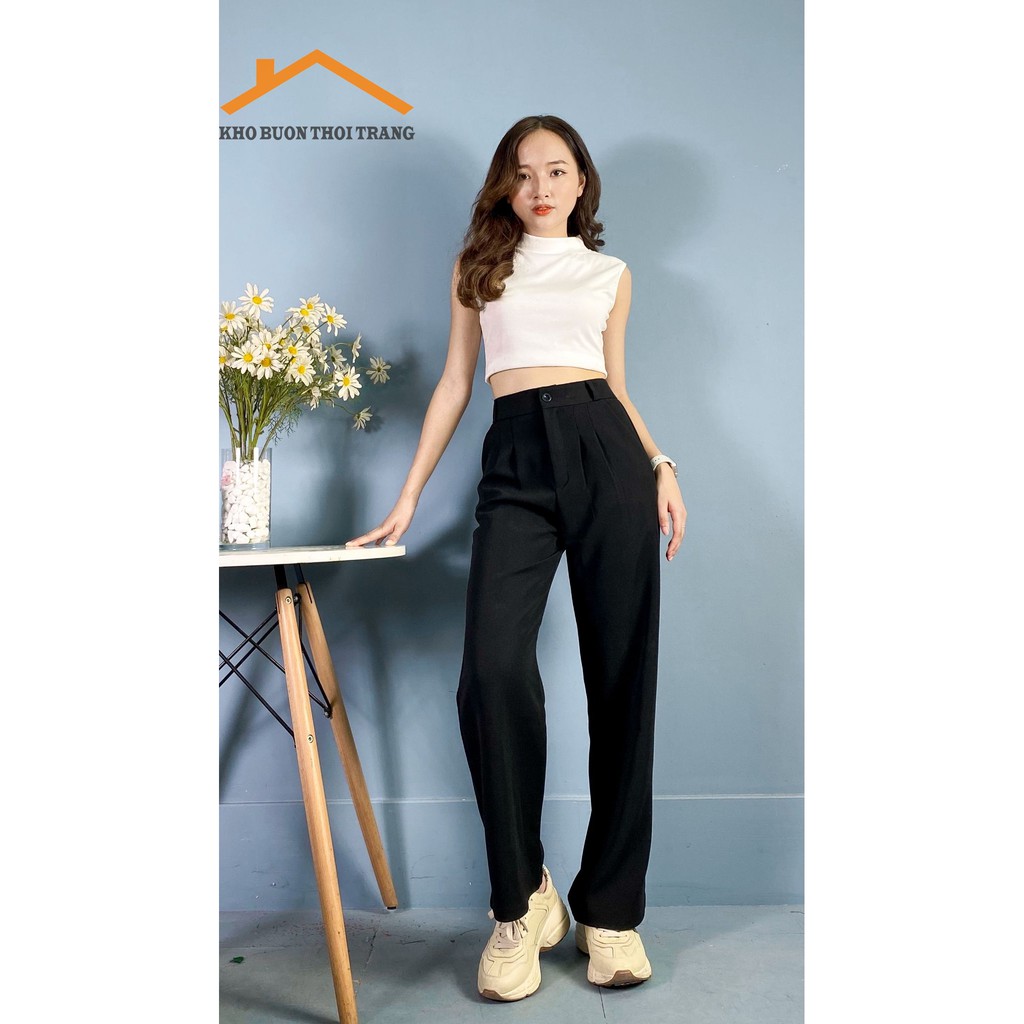[Mã FAMAYWA giảm 10K đơn 50K] Áo ba lỗ cổ cao form croptop cho nàng cá tính | BigBuy360 - bigbuy360.vn