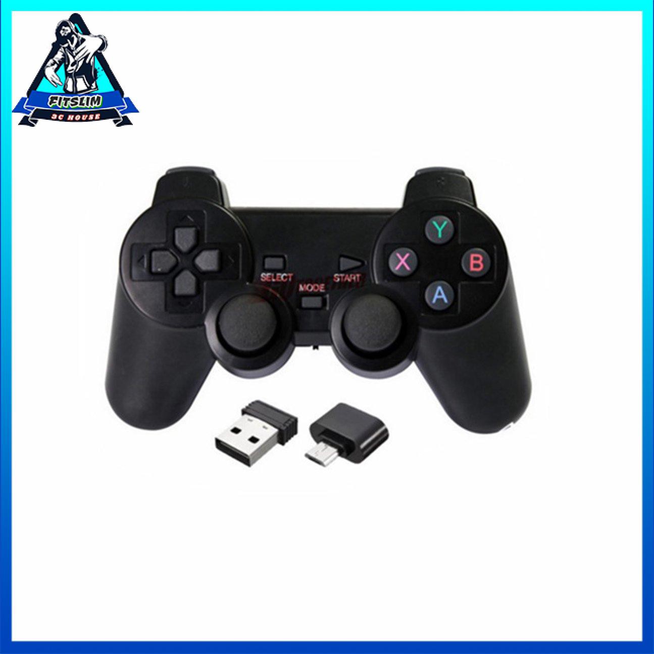 Bộ điều khiển trò chơi USB không dây Gamepad Joystick cho Android TV Box