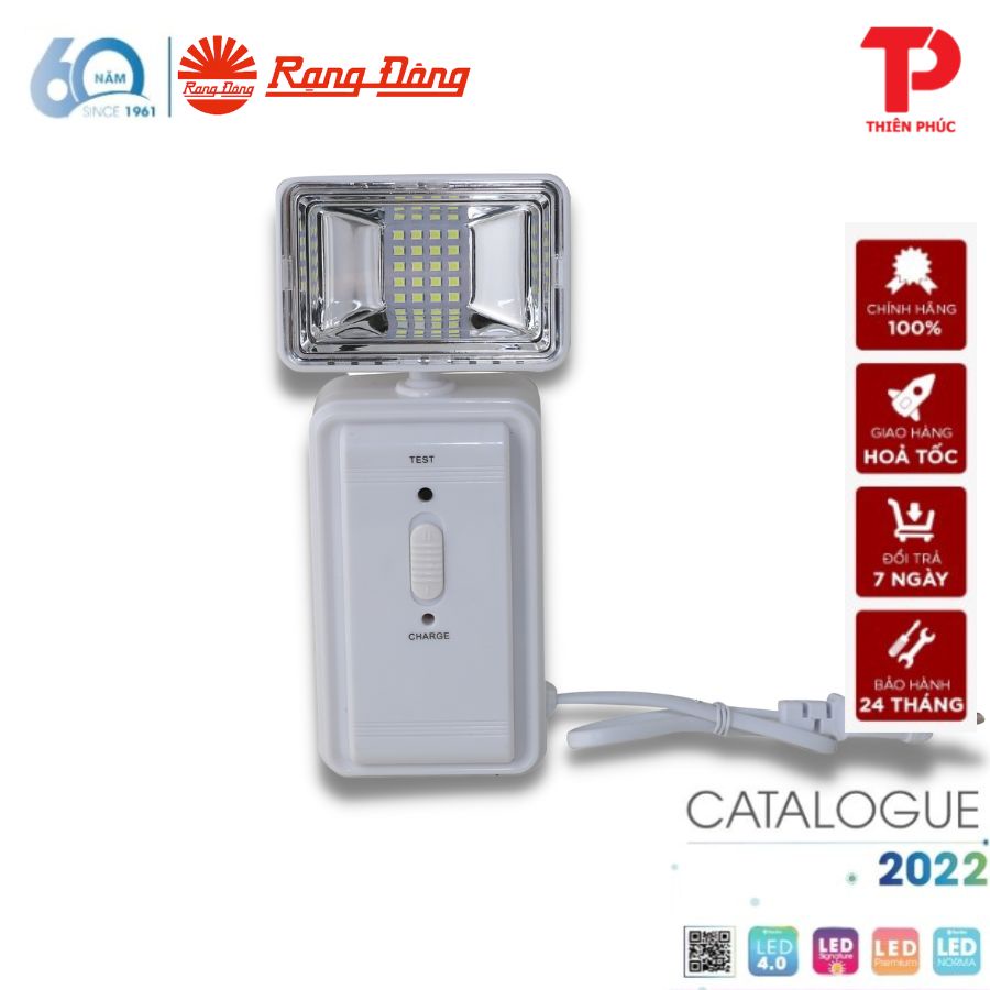 Đèn LED chiếu sáng khẩn cấp D KC05/3W Rạng Đông Dễ dàng thoát hiểm khi có sự cố mất điện.