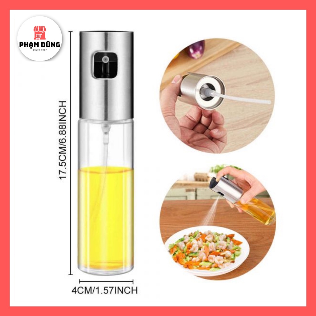 Bình Xịt Dầu Ăn Phun Sương Tiện Lợi