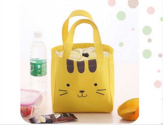 Deal chớp nhoáng-Túi đựng cơm, túi đựng thức ăn có lớp giấy bạc giữ nhiệt tốt | BigBuy360 - bigbuy360.vn