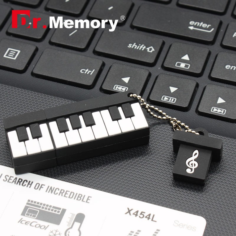 SB Flash Drive 8GB ~ 1TB hình phím đàn piano độc đáo