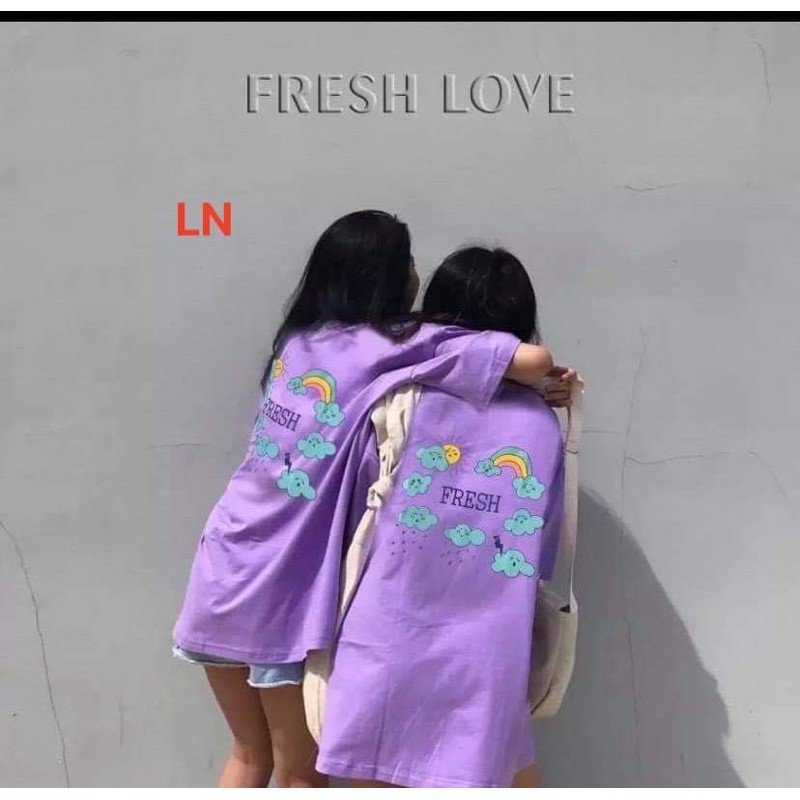 Áo phông đám mây fresh LN11