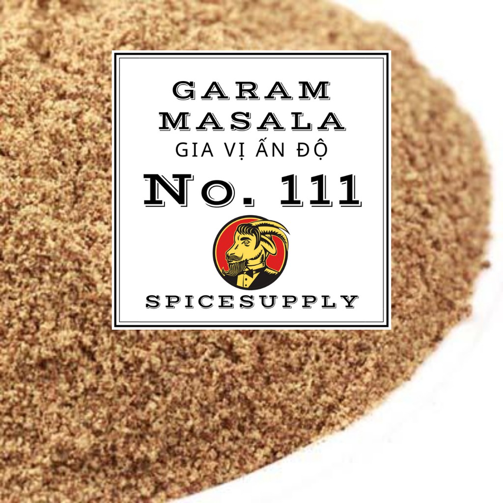 Garam Masala - Gia vị Ấn Độ nấu các món curry và sốt Ấn 100g hũ 70g