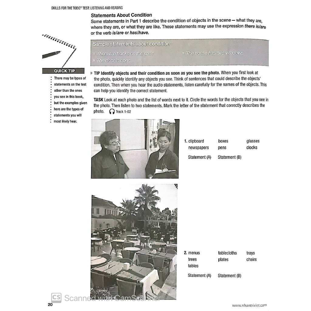 Sách - Skills for The TOEIC Test_Listening and Reading (+CD)