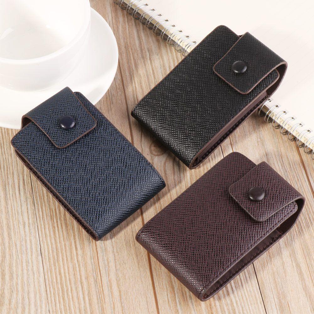 Ví Da PU Mini Đựng Thẻ Tín Dụng Dành Cho Nam