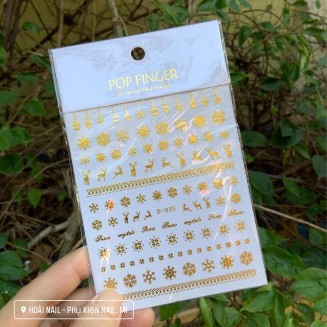 Sticker tổng hợp 1 - phụ kiện nail