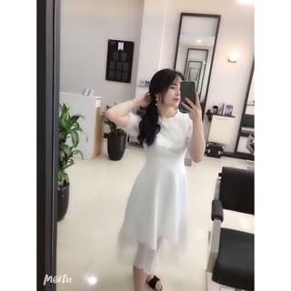 váy xoè hàng thiết kế v940(kèm ảnh thật)