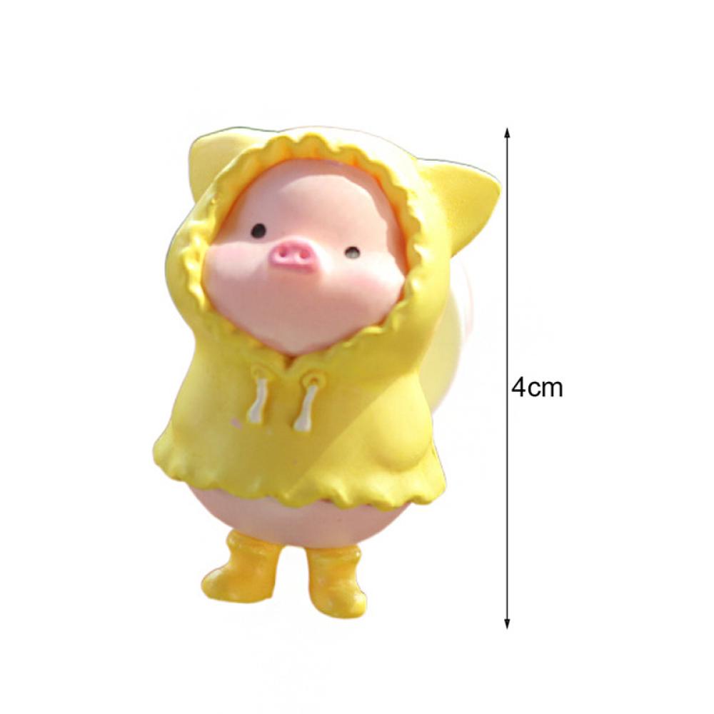 Kẹp Khuếch Tán Hương Thơm Trang Trí Nội Thất Xe Hơi F6Q1 Hình Chú Heo Dễ Thương