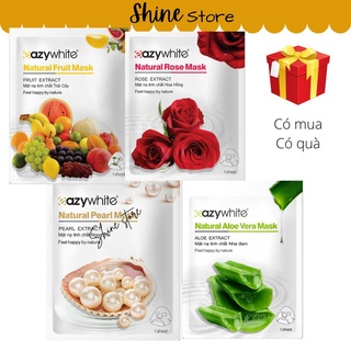 Mặt nạ Eazy White , chất lượng , an toàn cho da nhạy cảm,mặt nạ giấy dưỡng ẩm dành cho da dầu mụn làm đều màu da