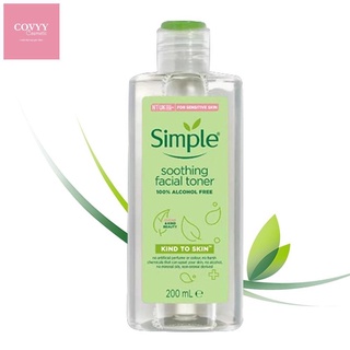 Toner Simple 200ml chuẩn auth mẫu mới 2020 date mới