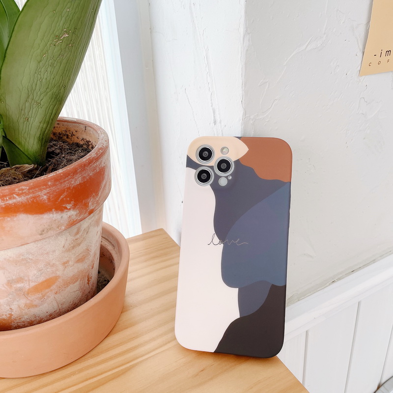 Ốp Điện Thoại TPU Dẻo Viền Vuông Bề Mặt Nhám Bảo Vệ Camera Cho iPhone 14 13 12 11 Pro MAX X XR XS MAX 8 7 Plus