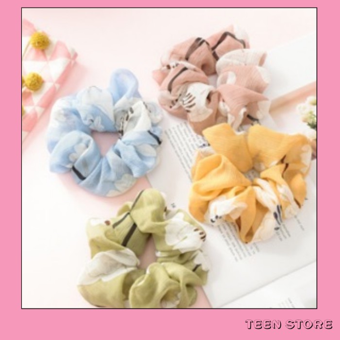 Buộc tóc SCRINCHIES bồng bềnh xinh xắn