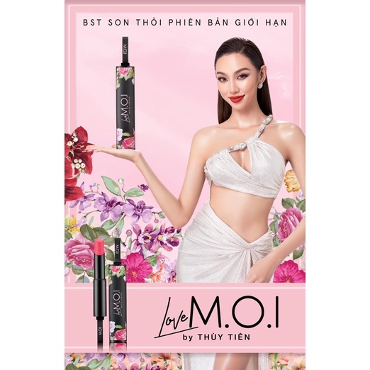 Son Thỏi Lì - Son Love Moi Thuỳ Tiên - Bản Giới Hạn - Moi Cosmetics Hồ Ngọc Hà