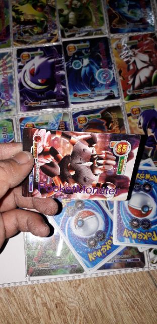 Thẻ bài dẽo_Sét 60 thẻ bài Pokemon_ster bằng nhựa dẽo rất đẹp (Giao ngẫu nhiên)