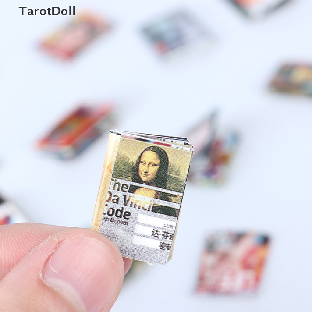 Bộ 12 Cuốn Sách Truyện Tranh Mini Trang Trí Nhà Búp Bê