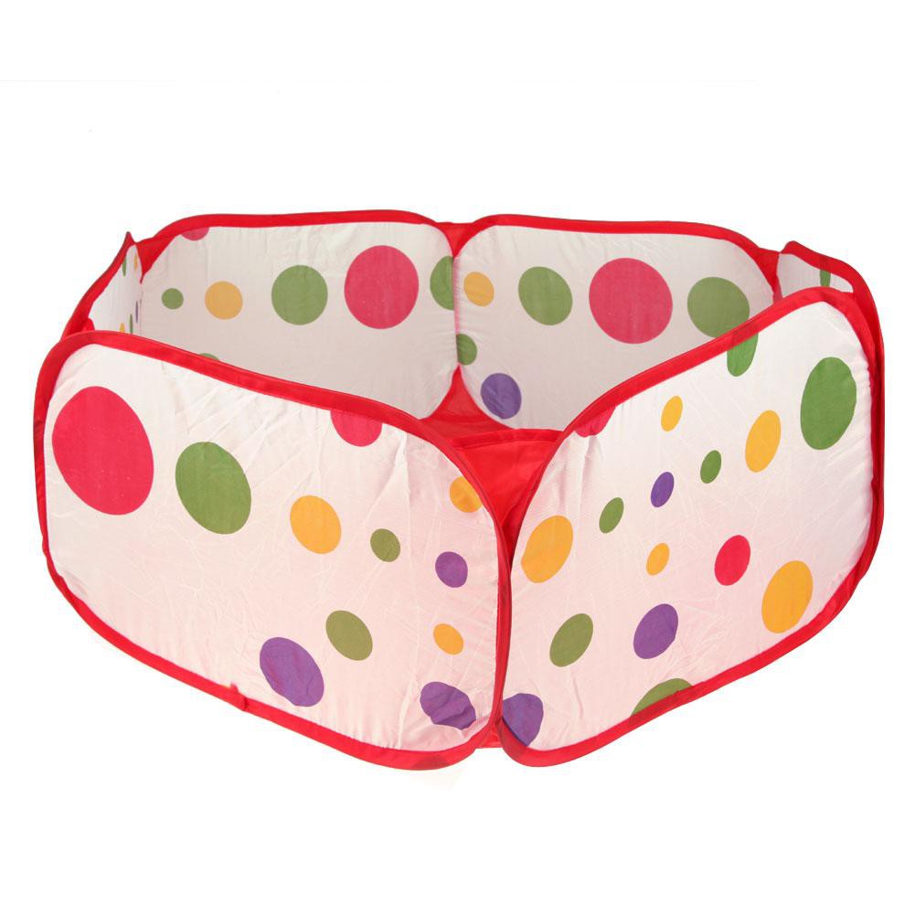 babifry Cute Kids Foldable Toys Tent Ocean Balls Pool Indoor Outdoor Playing House