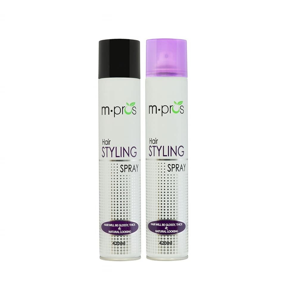 Keo Xịt Tóc Giữ Nếp Cứng Và Mềm M.PROS 420ml Chính Hãng - Sản phẩm thuộc công ty Lavox