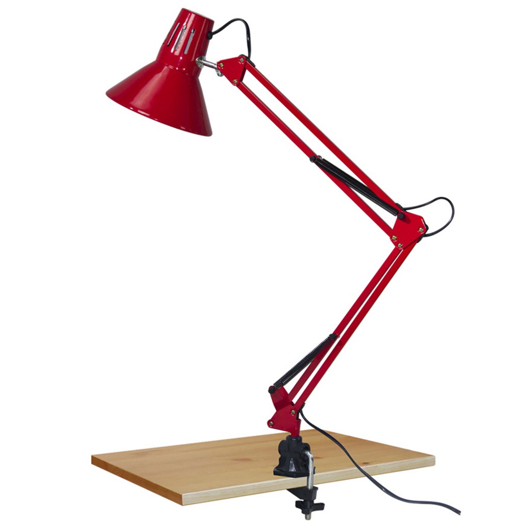 Đèn chụp kẹp bàn kéo dài phù hợp học sinh sinh viên hay dân văn phòng - NDHS-5097-DCKD (Ngẫu nhiên màu)