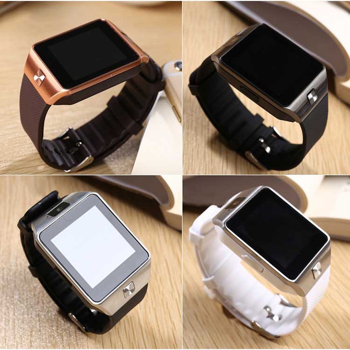 [XẢ KHO] Đồng hồ thông minh Smart Watch Uwatch DZ09 mặt vuông dây đeo mềm mại Bán lẻ giá sỉ