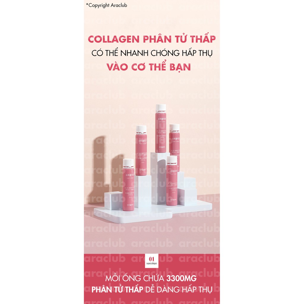 [Hàng chính hãng] VB collagen - VB Super Collagen hộp 30 ống | BigBuy360 - bigbuy360.vn