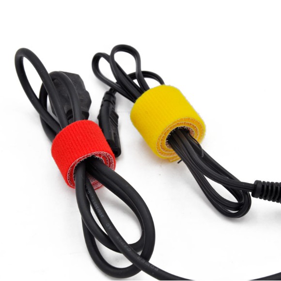 Dây cuốn gọn cáp / Dây Bó Cáp, Cuốn Gọn Cáp (1 Gói 6 Màu)