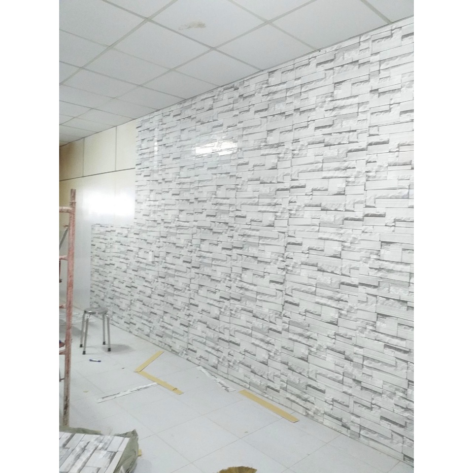 Xốp dán tường, dán trần loại cao cấp giả da kt 70x70cm hcm