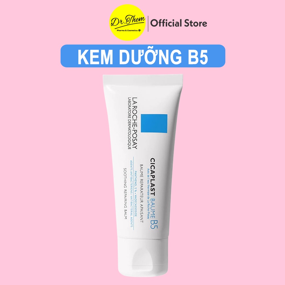 Kem Dưỡng B5 La Roche-Posay Cicaplast Baume B5 - 40ml &amp; 100ml - Làm Dịu Kích Ứng, Phục Hồi Làn Da