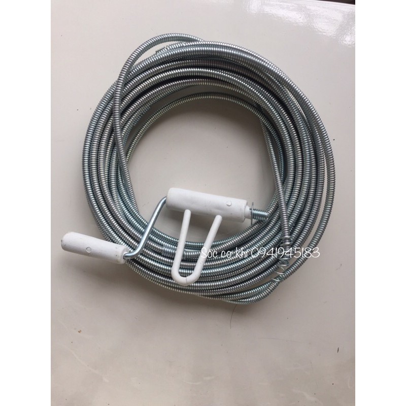 Dây Thông Tắc Vệ Sinh, Dây Thông Bồn Cầu, Dây Thông Cống Lò Xo 3m 4m 5m 10m