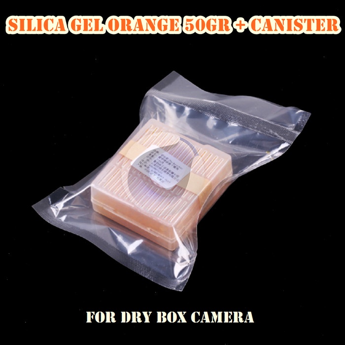 Hộp gel silica màu cam/xanh dương sử dụng đa năng
