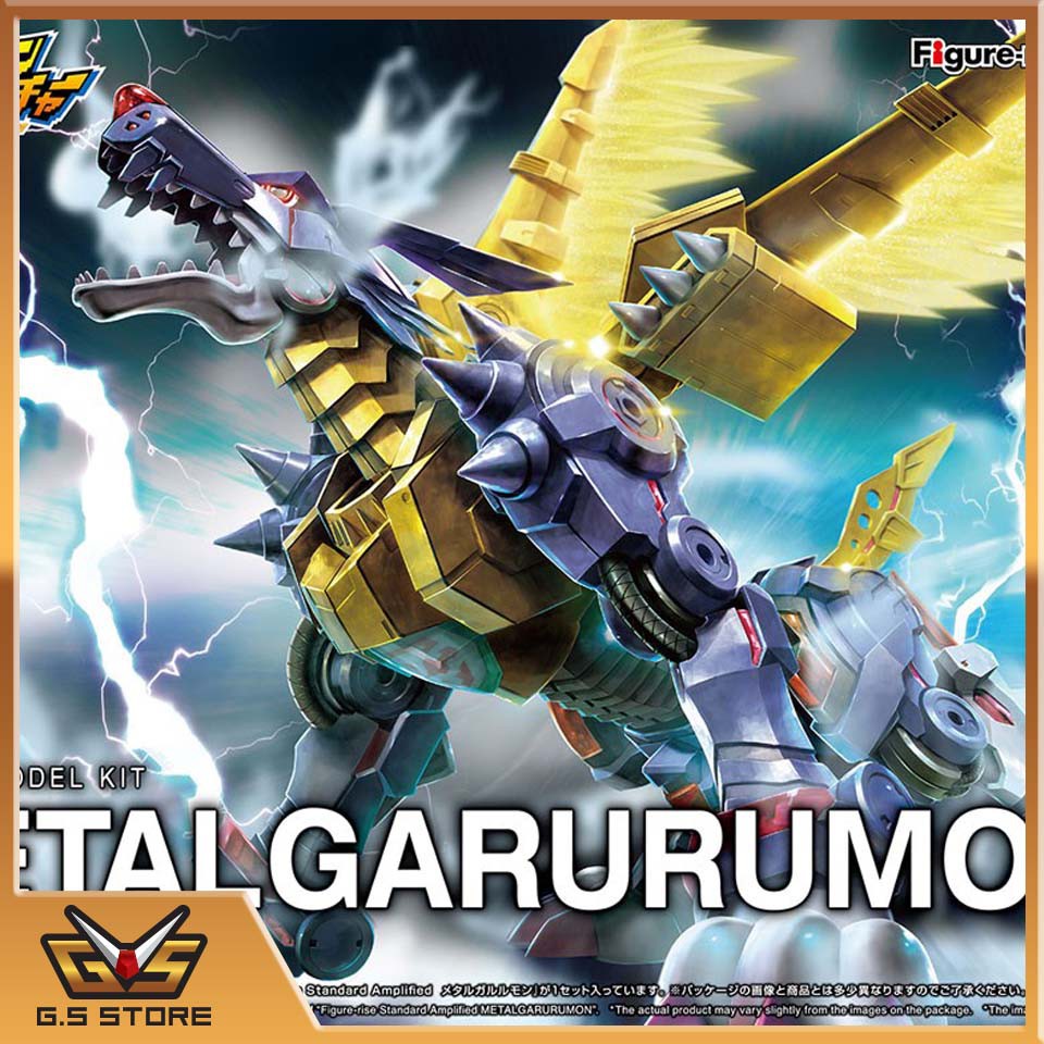 Mô hình Bandai Figure RiseMetal Garurumon Digimon