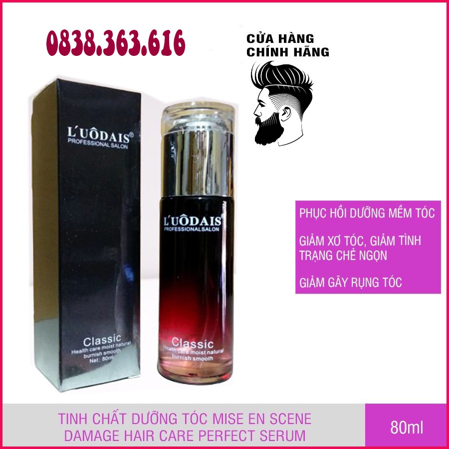 Tinh dầu dưỡng tóc L'UÔDAIS CLASSIC 80ml chuẩn hàng công ty loại 1