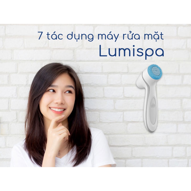 (Bảo Hành 24 Tháng ) Máy Rửa Mặt LumiSpa Nuskin + Sữa rửa mặt