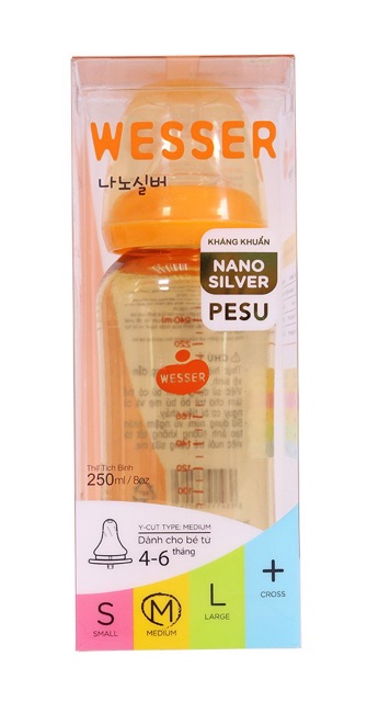 Bình Sữa Wesser PESU 140ml và 250ml