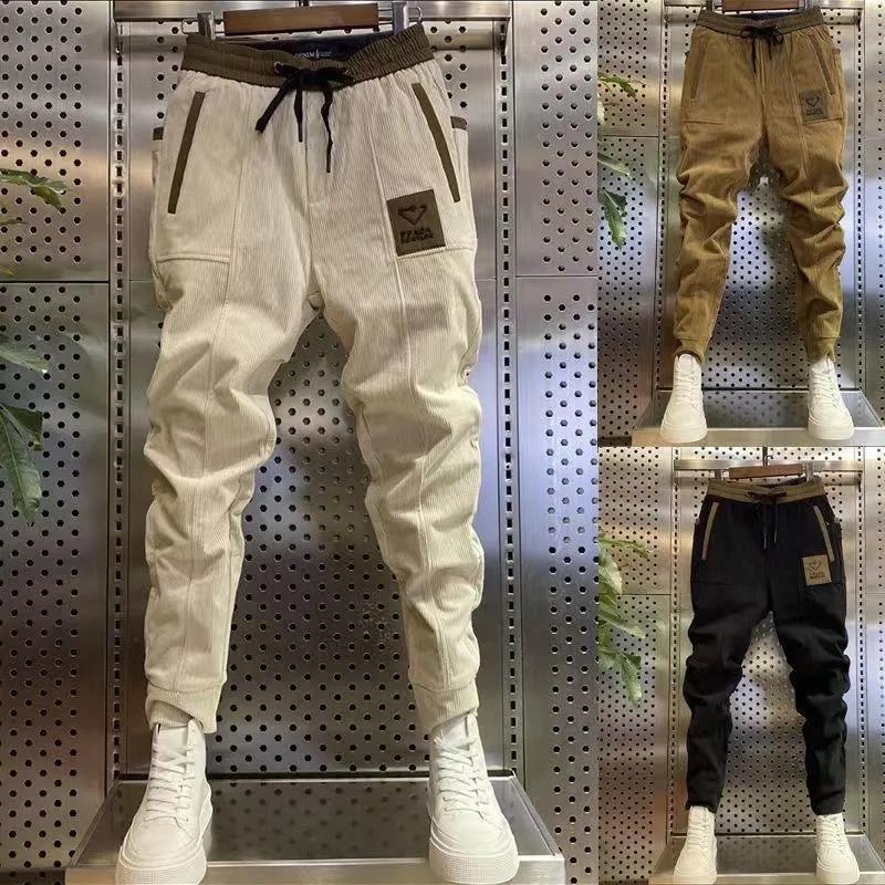 Quần Dài Vải Nhung Thiết Kế Đơn Giản Thời Trang Cho Nam