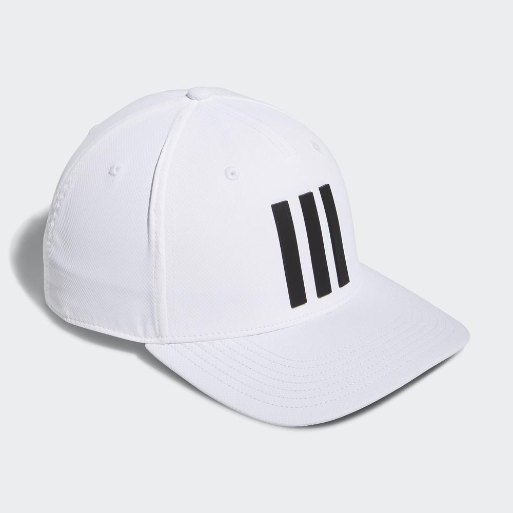 [Mã WABRD7 giảm 150K đơn 1 Triệu] adidas GOLF Mũ 3 Sọc Golf Tour Nam Màu trắng GJ2742