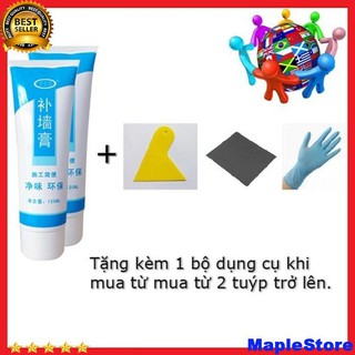 Keo vá tường, trám tường -Tường Bị Nứt, Ẩm Mốc, Thủng, Trầy Xước, Bong Tróc, Làm Sạch Vết Ố