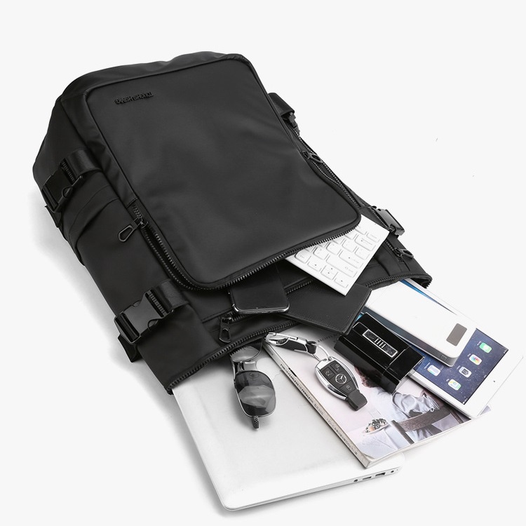 Balo da nam chống nước Toughslhs Aolang Black A1204